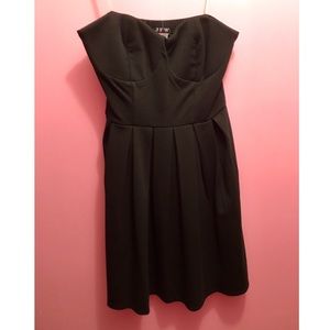 NWOT Little Black Strapless Dress. Size M